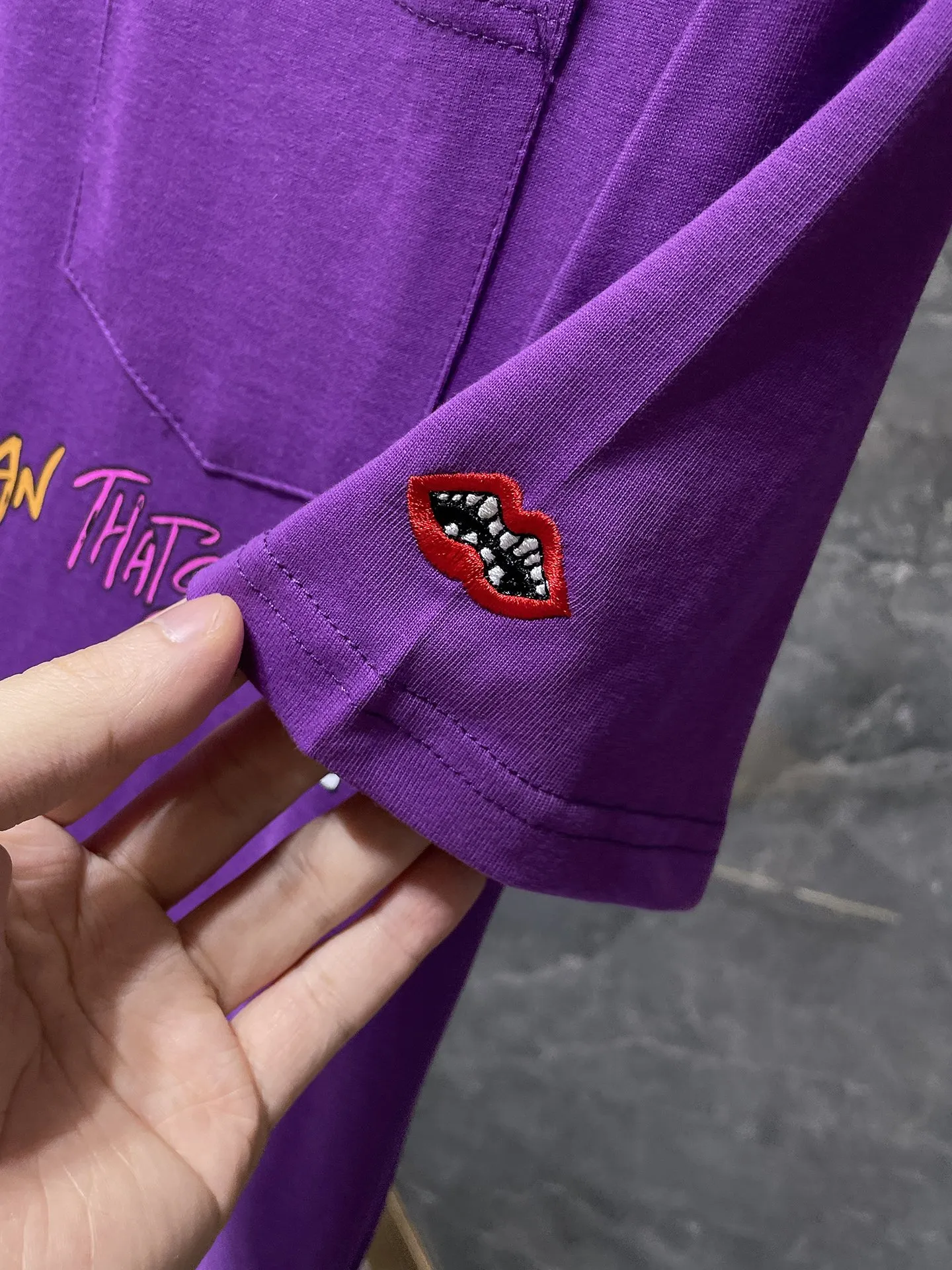 P130 New in summer Chrome Hearts 25ss High weight, environmentally friendly and high-quality top-quality fabric 260g~270g Chrome Matty Boy purple short-sleeved counter synchronization 1:1 replica version Recommended color: purple